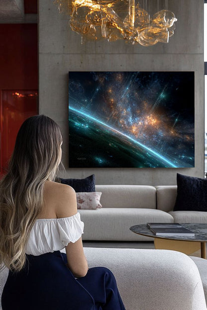 Art Print SpaAIce - The Dying Light of Creation