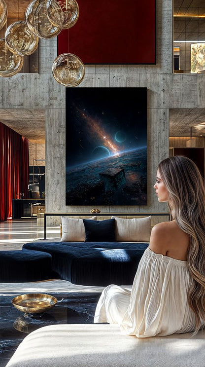 Art Print SpaAIce - Protocol: Core Breach