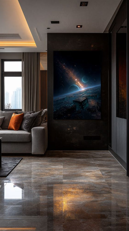 Art Print SpaAIce - Protocol: Core Breach