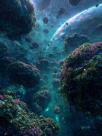 Art Print SpaAIce - Nebula Overdrive