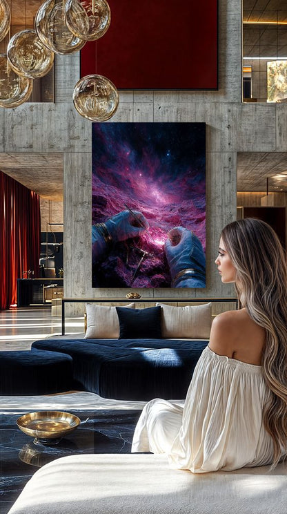 Art Print SpaAIce - Cradle of Anomalies