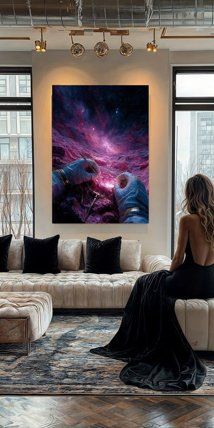 Art Print SpaAIce - Cradle of Anomalies