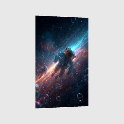 Art Print SpaAIce - Drifting Through the Nebulae