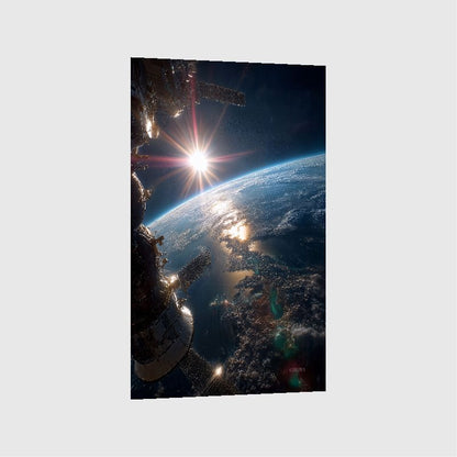 Art Print SpaAIce - Eclipsed in Ether