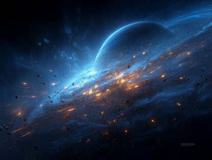Art Print SpaAIce - Celestial Drift