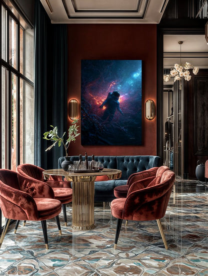Art Print SpaAIce - Abyss of Light
