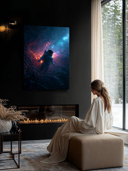 Art Print SpaAIce - Abyss of Light