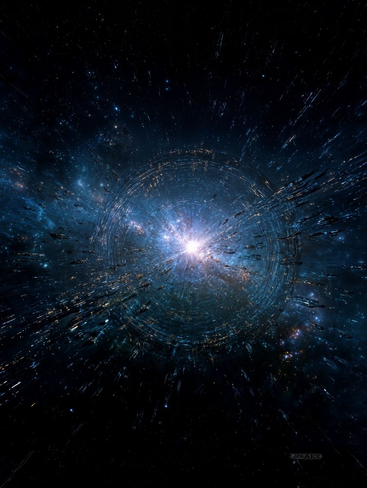 Art Print SpaAIce - Luminous Expanse