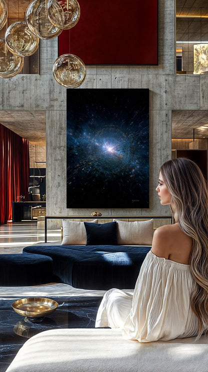 Art Print SpaAIce - Luminous Expanse