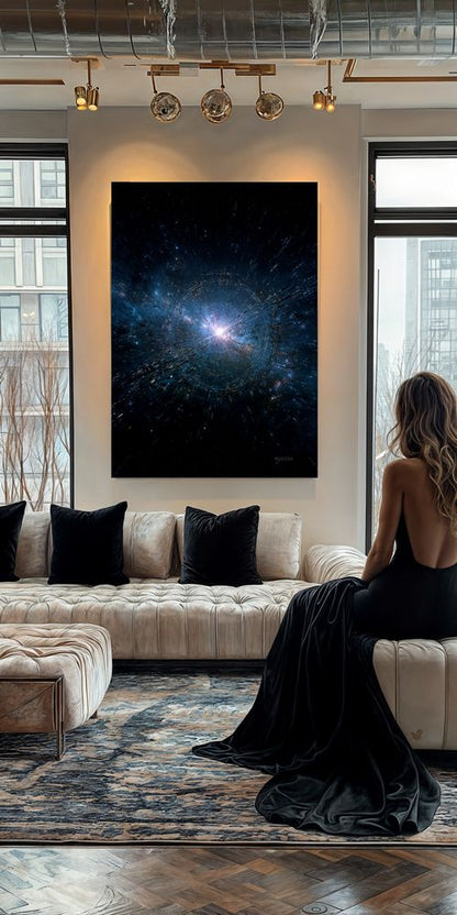 Art Print SpaAIce - Luminous Expanse