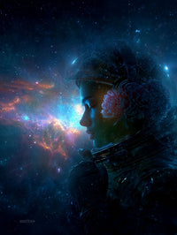 Art Print SpaAIce - Mission: Aurora