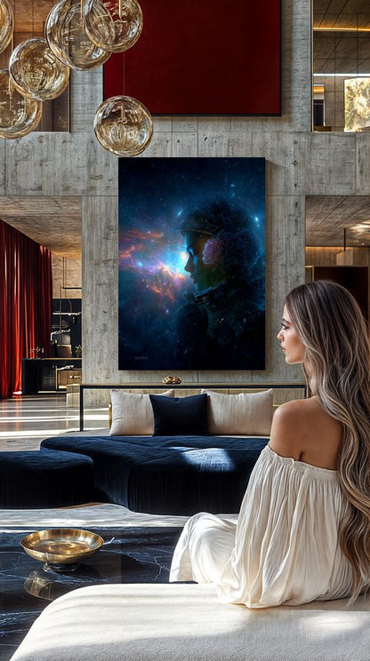 Art Print SpaAIce - Mission: Aurora