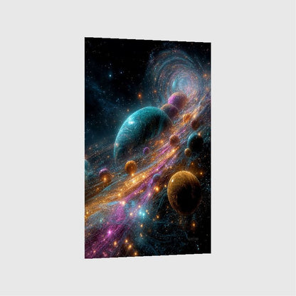 Art Print SpaAIce - The Bubbleverse
