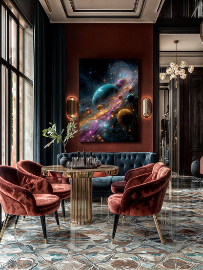 Art Print SpaAIce - The Bubbleverse