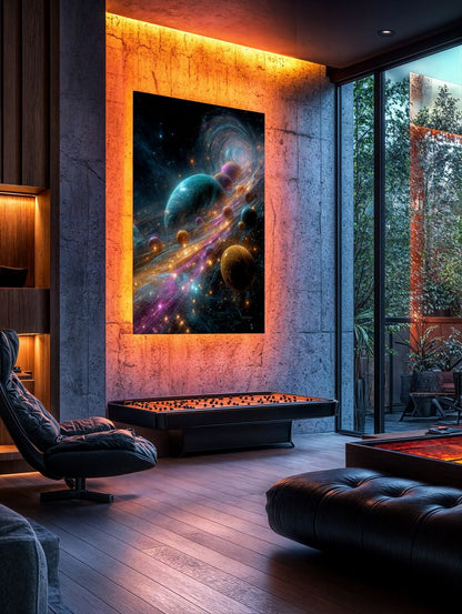 Art Print SpaAIce - The Bubbleverse