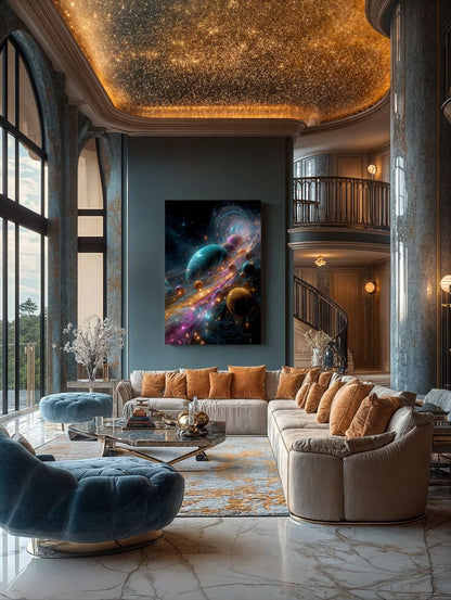 Art Print SpaAIce - The Bubbleverse