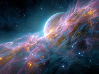 Art Print SpaAIce - Event Horizon Explorers