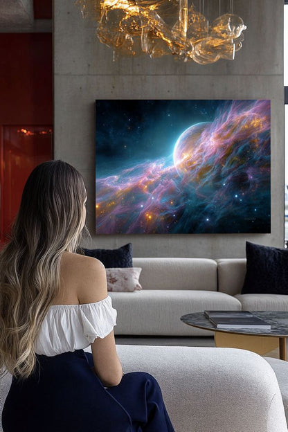 Art Print SpaAIce - Event Horizon Explorers