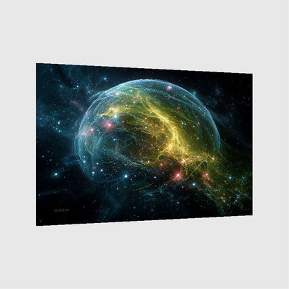 Art Print SpaAIce - Suspended in Spectrum