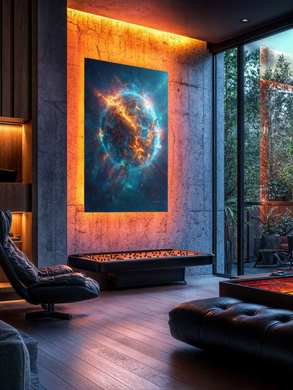 Art Print SpaAIce - The Astral Stream