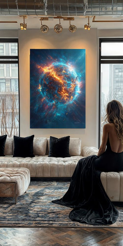 Art Print SpaAIce - The Astral Stream
