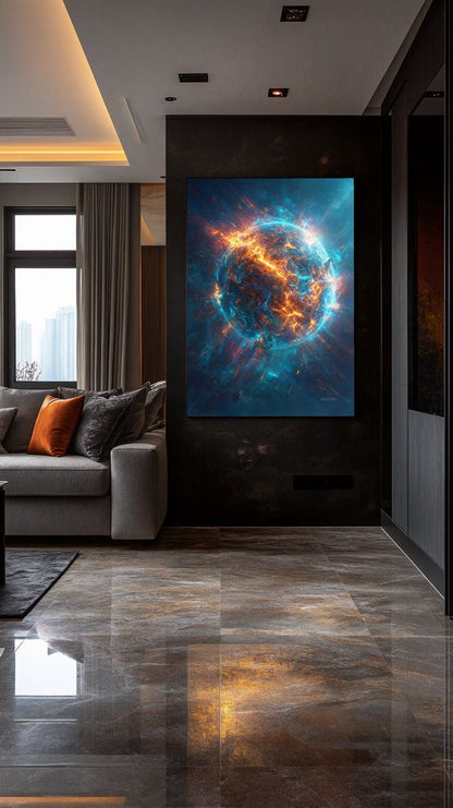 Art Print SpaAIce - The Astral Stream