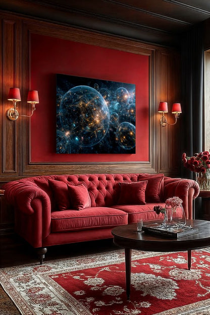 Art Print SpaAIce - Echoes in the Ether