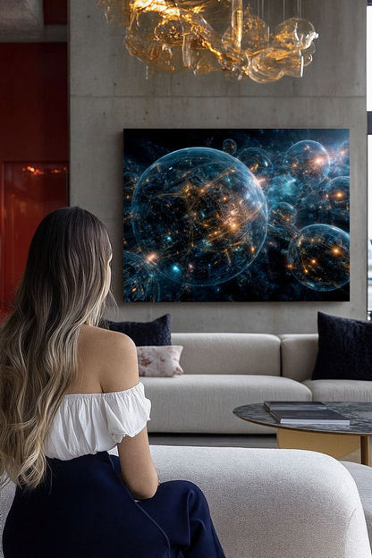 Art Print SpaAIce - Echoes in the Ether