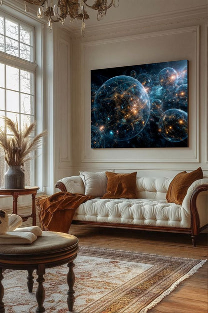 Art Print SpaAIce - Echoes in the Ether
