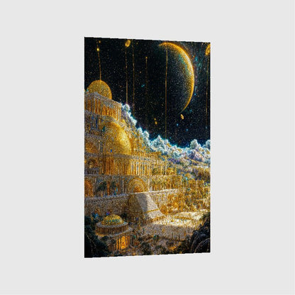 Art Print Existence Games AI - Kids Dreams