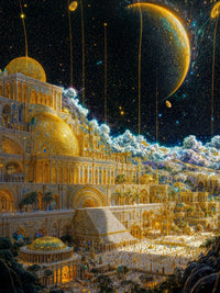 Art Print Existence Games AI - Kids Dreams