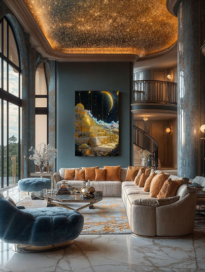 Art Print Existence Games AI - Kids Dreams