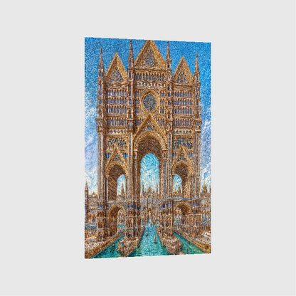 Art Print Existence Games AI - Peaks