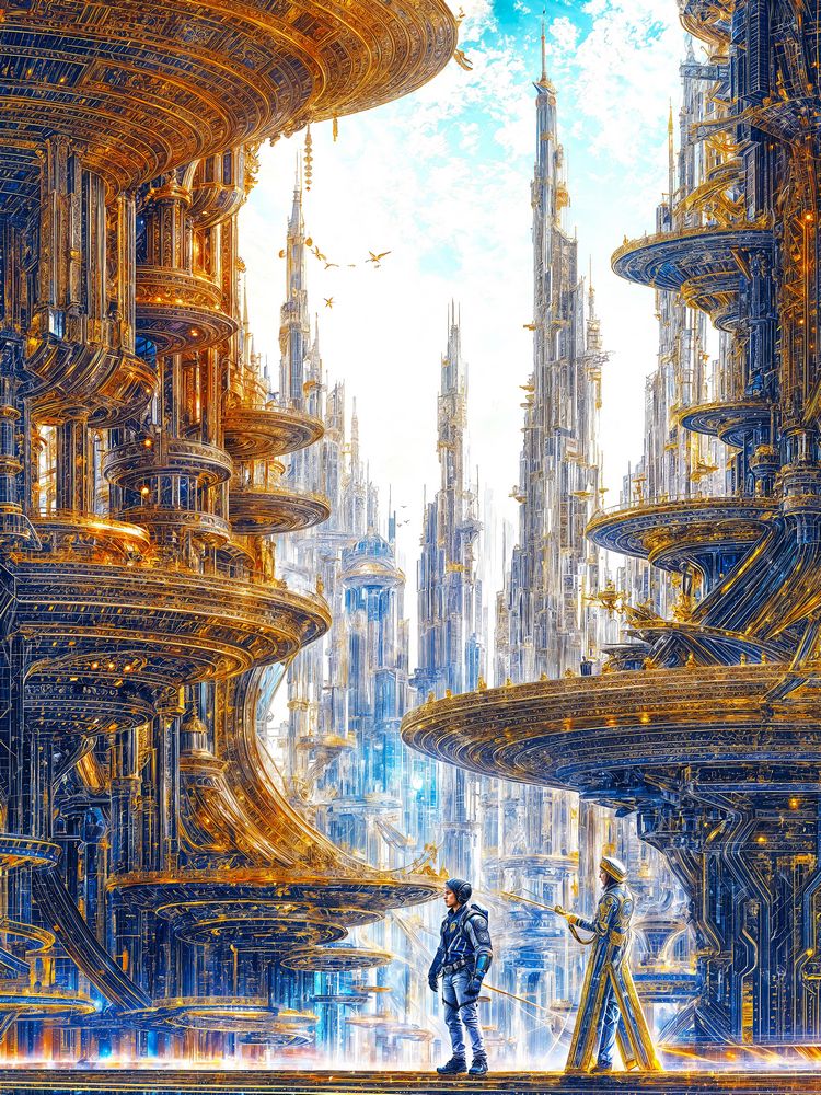 Art Print Existence Games AI - Days of 2125