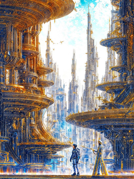 Art Print Existence Games AI - Days of 2125