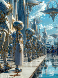 Art Print Existence Games AI - Argos Journey