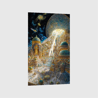 Art Print Existence Games AI - Bliss Gates