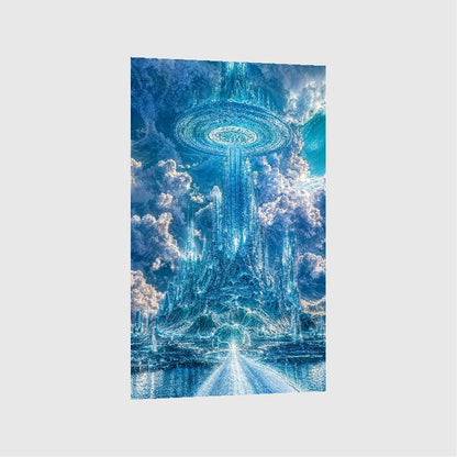 Art Print Existence Games AI - Glass Worlds