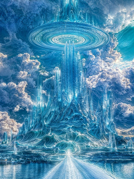 Art Print Existence Games AI - Glass Worlds