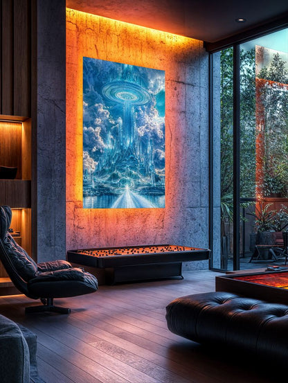 Art Print Existence Games AI - Glass Worlds