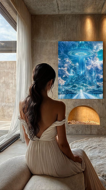 Art Print Existence Games AI - Glass Worlds