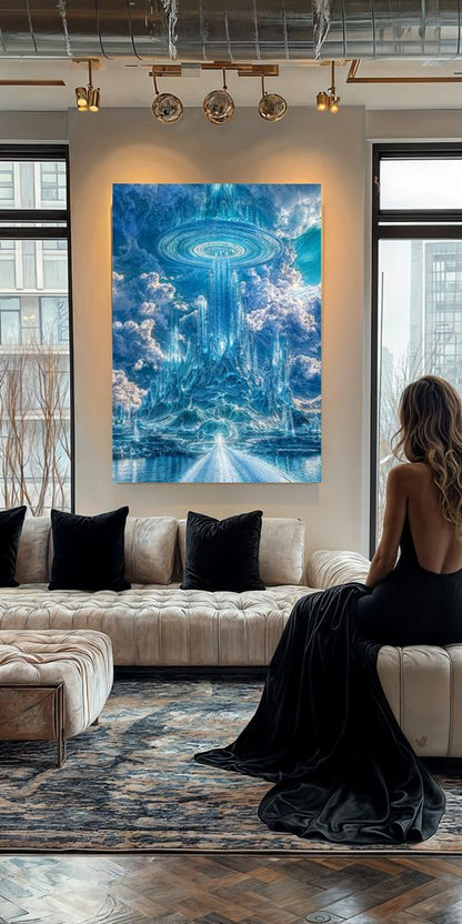 Art Print Existence Games AI - Glass Worlds