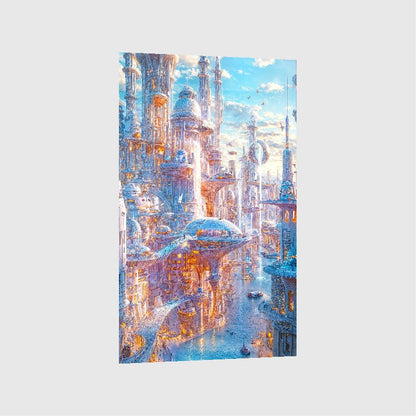 Art Print Existence Games AI - Light Architecure