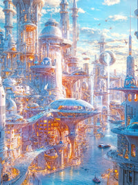 Art Print Existence Games AI - Light Architecure