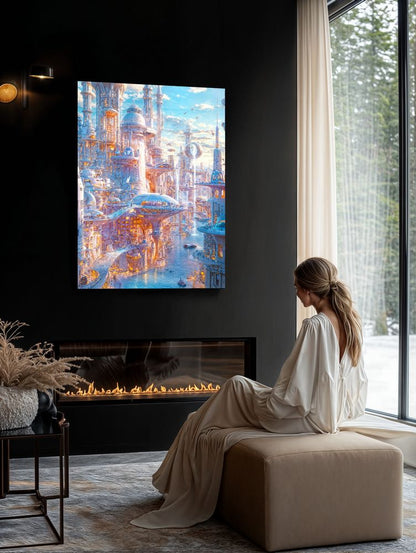 Art Print Existence Games AI - Light Architecure