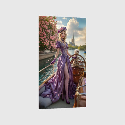 Art Print Anton Kravsov AI - The Lady of the Forgotten Realm