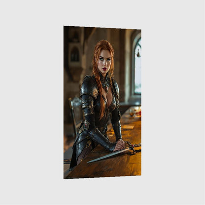 Art Print Anton Kravsov AI - Steelheart Sovereign