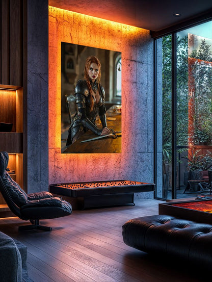 Art Print Anton Kravsov AI - Steelheart Sovereign