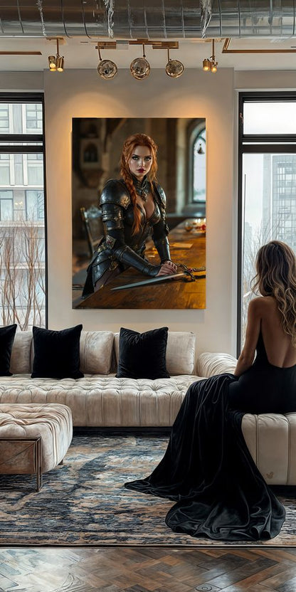 Art Print Anton Kravsov AI - Steelheart Sovereign