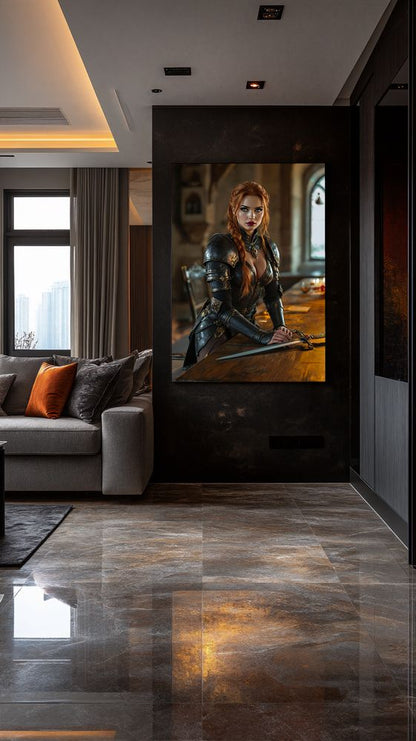 Art Print Anton Kravsov AI - Steelheart Sovereign